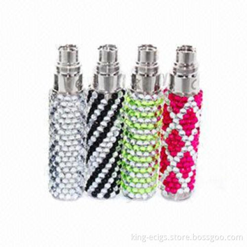 With super ornate eGo luxury crystal battery